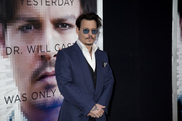 ジョニー・デップ／『トランセンデンス』L.A.プレミア-(C) KaoriSuzuki