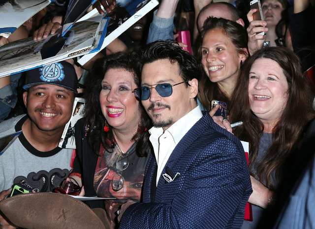 ジョニー・デップ／『トランセンデンス』L.A.プレミア-(C) Getty Images