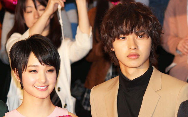 剛力彩芽＆山崎賢人／『L・DK』初日舞台挨拶