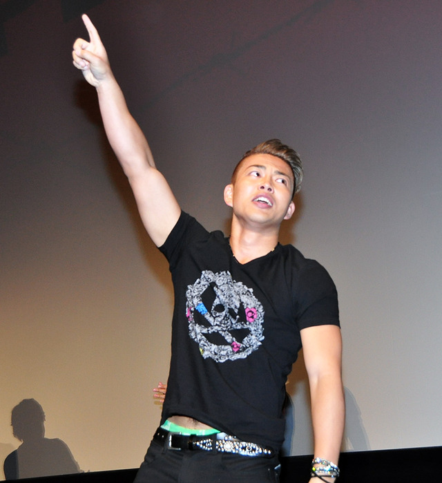 風船割りゲームで“テッペン”を獲った、KENZO（DA PUMP）／『クローズ EXPLODE』初日舞台挨拶