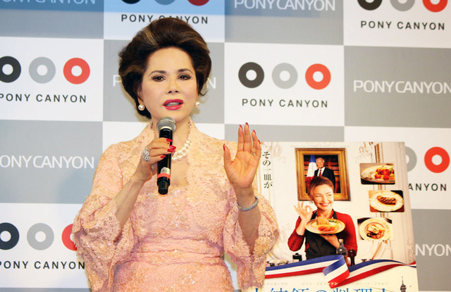 デヴィ夫人／『大統領の料理人』DVD＆Blu-ray発売記念イベント