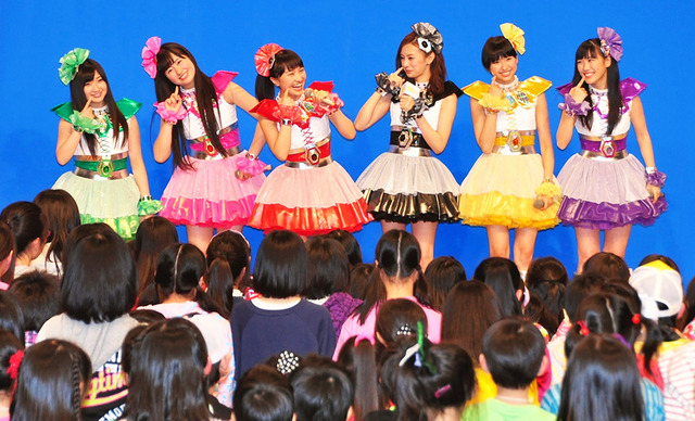 「きもクロ」メンバー（北川景子＆百田夏菜子＆玉井詩織＆佐々木彩夏＆有安杏果＆高城れに）／劇場版『悪夢ちゃん The 夢ovie』イベント