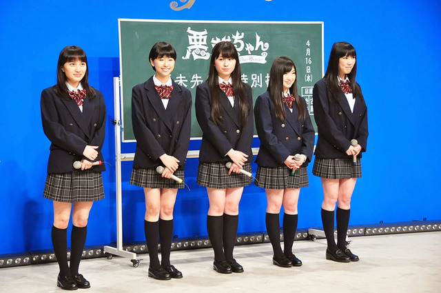 「ももいろクローバーZ」（百田夏菜子＆玉井詩織＆佐々木彩夏＆有安杏果＆高城れに）／『悪夢ちゃん The 夢ovie』課外授業