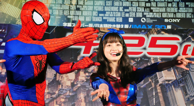 “天使すぎる”橋本環奈（Rev.from DVL）／『アメイジング・スパイダーマン2』前夜祭イベント