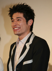 『ガチ☆ボーイ』初日舞台挨拶にて　佐藤隆太