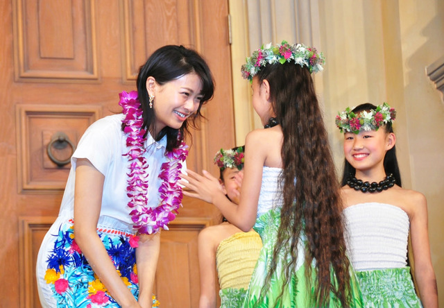 榮倉奈々／『わたしのハワイの歩きかた』 in お台場ハワイ・フェスティバル2014