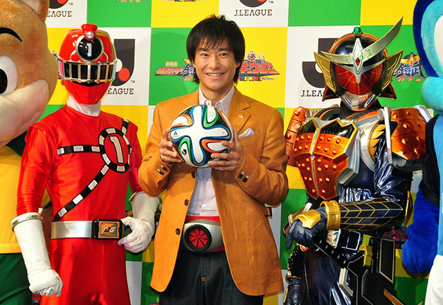 中山雅史／『劇場版 仮面ライダー鎧武』会見