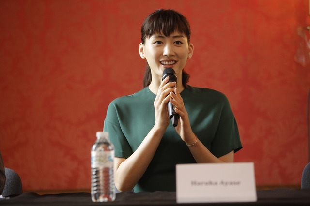 綾瀬はるか／『万能鑑定士Q －モナ・リザの瞳－』パリプレミア凱旋上映