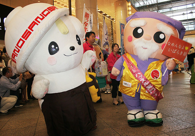 ご当地キャラクター（さのまる＆ハッスル黄門）／『超高速！参勤交代』PRイベント