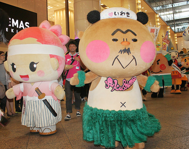 ご当地キャラクター（フラおじさん）／『超高速！参勤交代』PRイベント