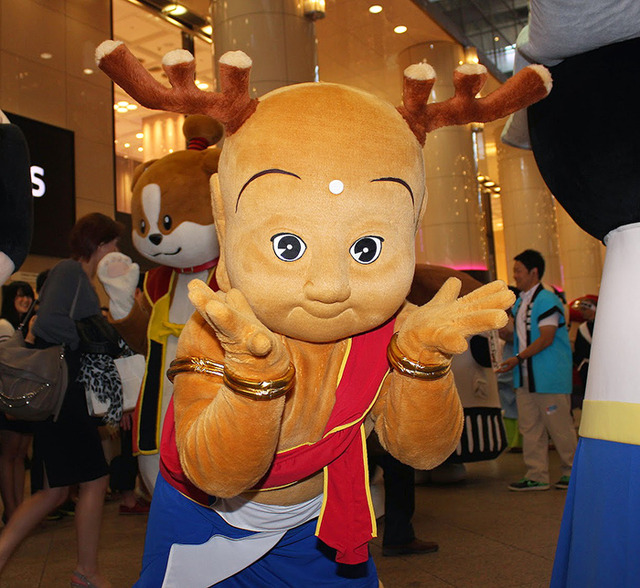 ご当地キャラクター（せんとくん）／『超高速！参勤交代』PRイベント