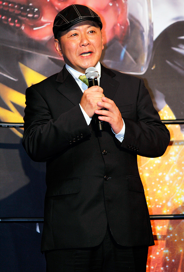 下山天（監督）／『キカイダー REBOOT』歓声披露イベント