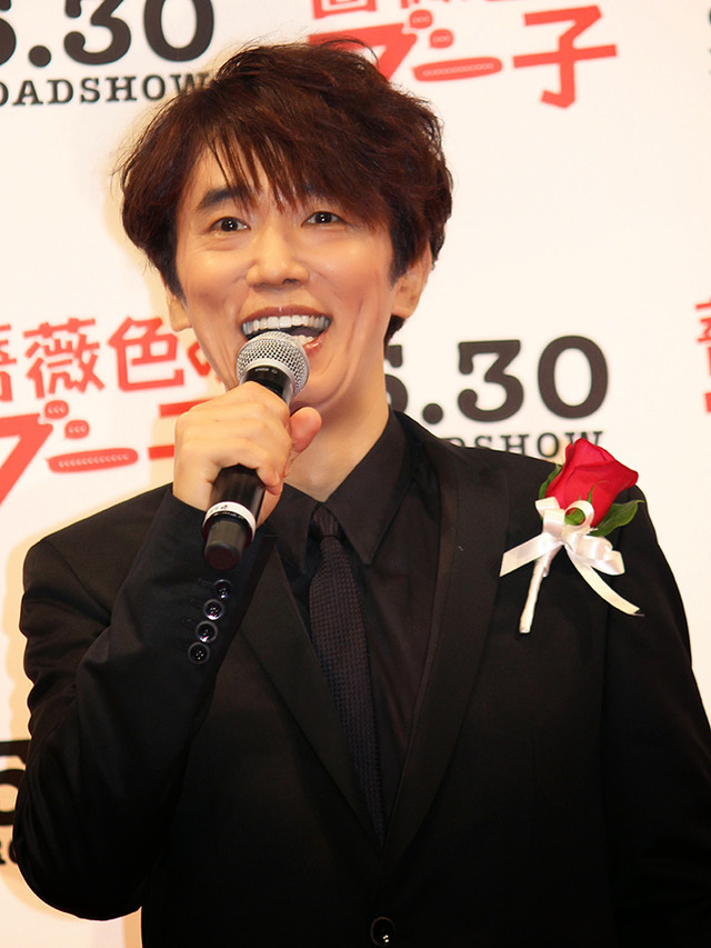 ユースケ・サンタマリア／『薔薇色のブー子』完成披露試写会