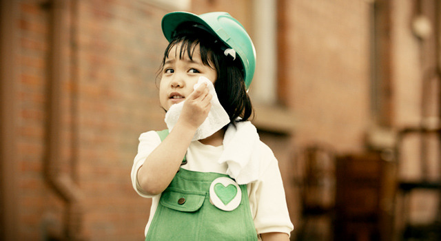 しずくちゃん／「GREEN DA・KA・RA(グリーン ダ・カ・ラ)」新 TV-CM「お仕事」篇