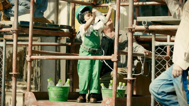 しずくちゃん／「GREEN DA・KA・RA(グリーン ダ・カ・ラ)」新 TV-CM「お仕事」篇