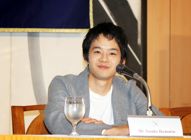 池松壮亮／映画『ぼくたちの家族』記者会見＠日本外国特派員協会