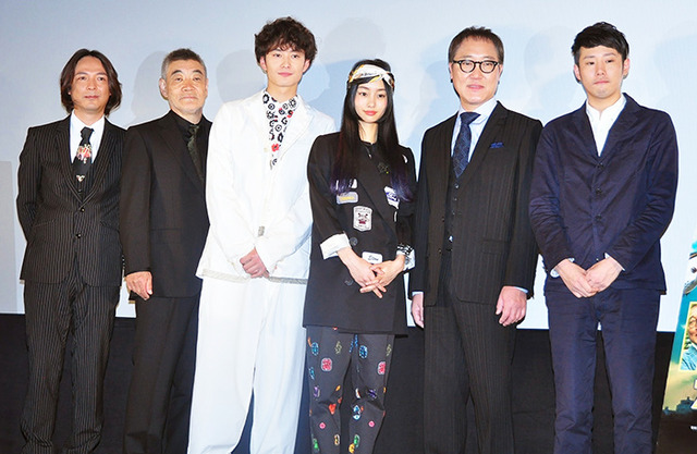 河原雅彦＆柄本明＆岡田将生＆忽那汐里＆佐野史郎＆藤井道人監督／『オー！ファーザー』舞台挨拶