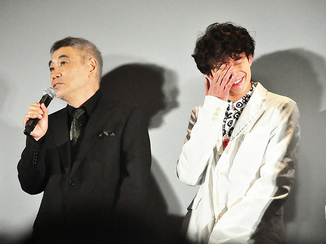 柄本明＆岡田将生／『オー！ファーザー』舞台挨拶