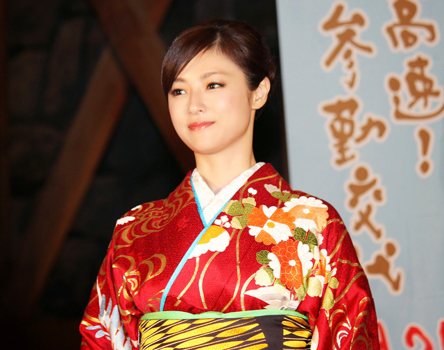 深田恭子／『超高速！参勤交代』完成披露会見 in 江戸東京博物館