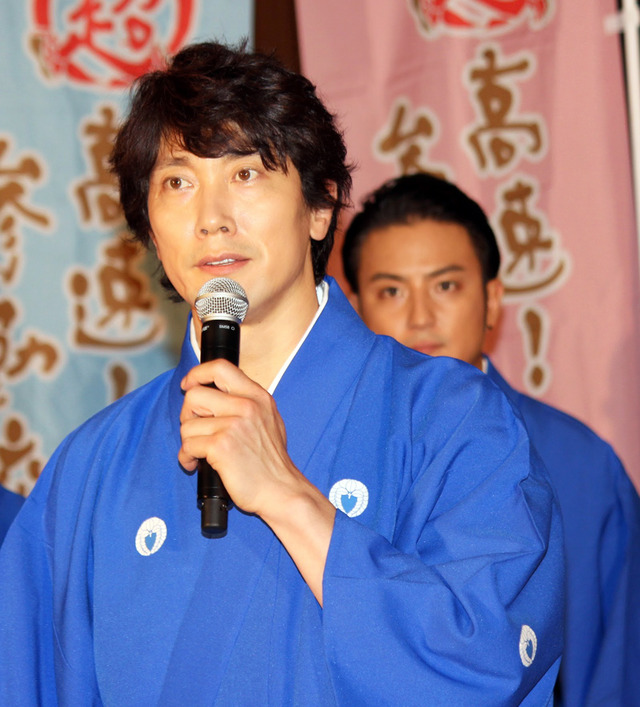 佐々木蔵之介／『超高速！参勤交代』完成披露会見 in 江戸東京博物館