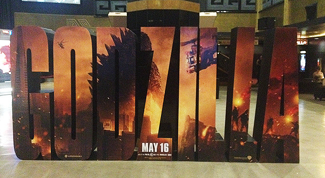 ロサンゼルスの映画館『GODZILLA　ゴジラ』