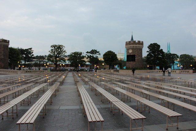 「ワンス・アポン・ア・タイム」プロジェクションマッピング会場