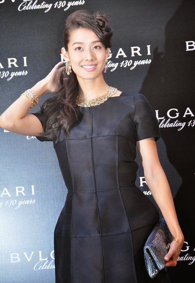 すみれ／「ブルガリ」130年記念パーティ