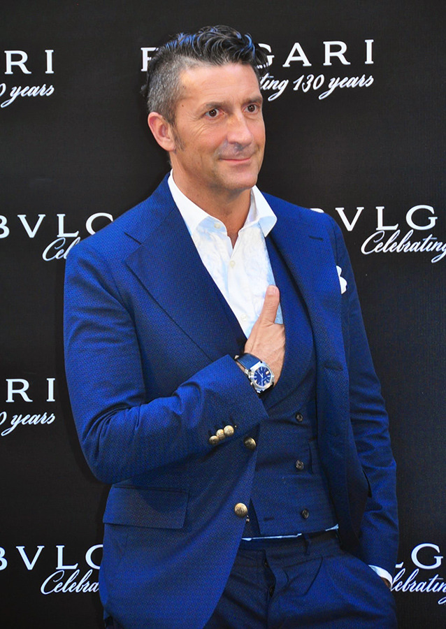 パンツェッタ・ジローラモ／「ブルガリ」130年記念パーティ