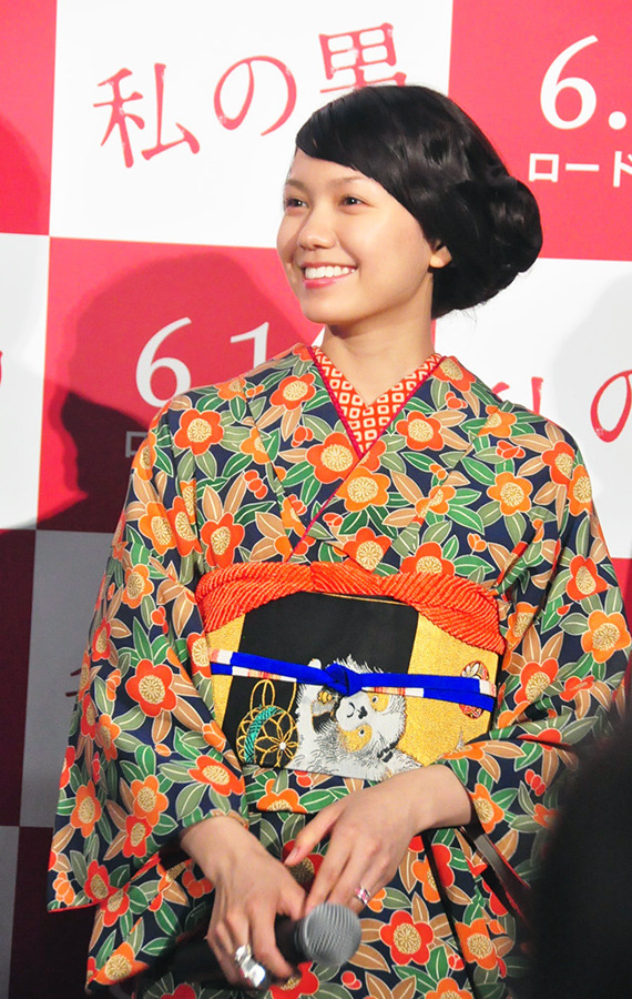 二階堂ふみ／『私の男』完成披露試写会