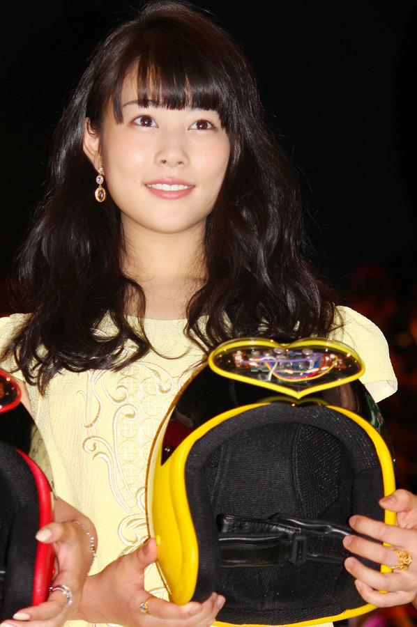 高畑充希（女子イエロー）／『女子ーズ』初日舞台挨拶