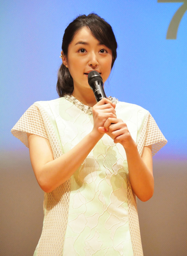 井上真央（りんごぼうや役）／『それいけ！アンパンマン りんごぼうやとみんなの願い』完成披露試写会