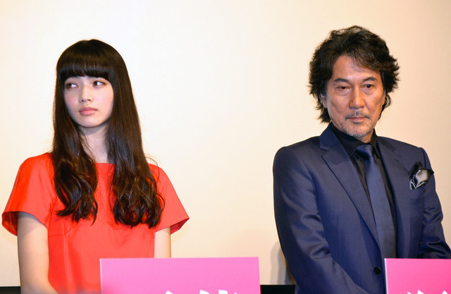 役所広司＆小松菜奈／『渇き。』完成披露試写会