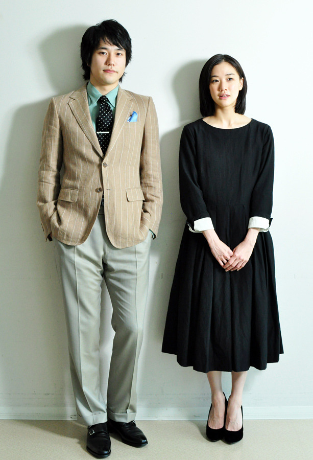 松山ケンイチ×蒼井優『春を背負って』／Photo：Naoki Kurozu