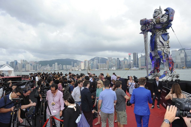 レッドカーペット風景／『トランスフォーマー／ロストエイジ』ワールドプレミア