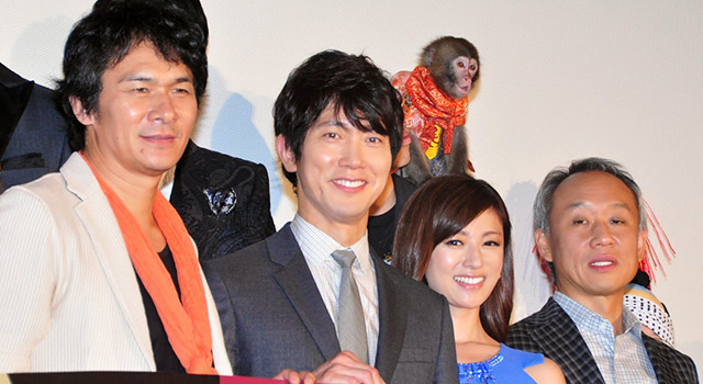 佐々木蔵之介＆深田恭子＆伊原剛志＆西村雅彦／『超高速！参勤交代』初日舞台挨拶