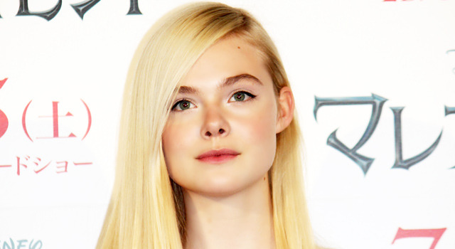 エル・ファニング（オーロラ姫役）／『マレフィセント』来日記者会見にて