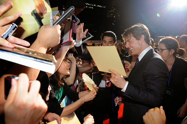 トム・クルーズ／『オール・ユー・ニード・イズ・キル』弾丸プロモーション in 東京