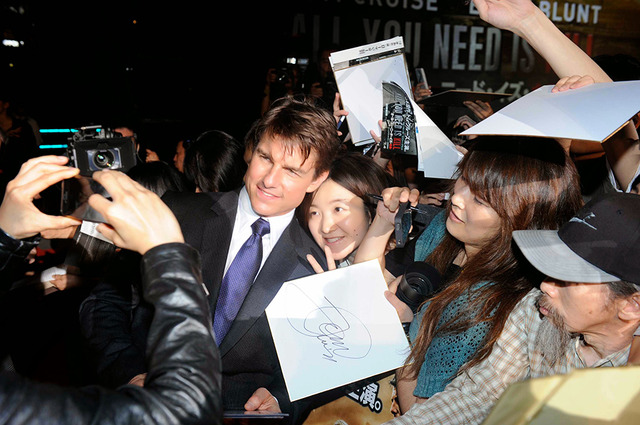 トム・クルーズ／『オール・ユー・ニード・イズ・キル』弾丸プロモーション in 東京