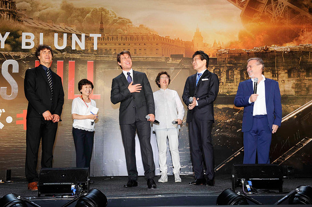 トム・クルーズ／『オール・ユー・ニード・イズ・キル』弾丸プロモーション in 東京