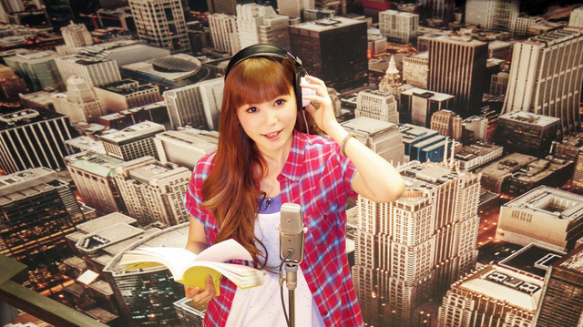 中川翔子／『トランスフォーマー ロストエイジ』公開アフレコ