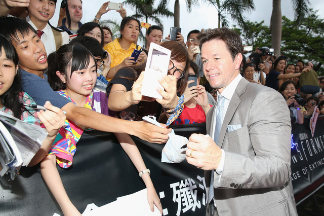 マーク・ウォールバーグ／『トランスフォーマー／ロストエイジ』ワールドプレミア in 香港