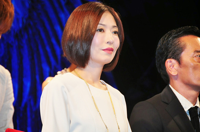 松雪泰子／TBS金曜ドラマ「家族狩り」の製作発表会見