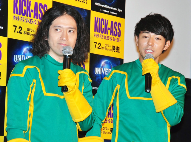 クロエ・グレース＝モレッツが演じたヒットガールの“ものまねメイク”＆コスプレを披露した、ざわちん／『キック・アス ジャスティス・フォーエバー』ブルーレイ＆DVDリリース記念トークイベント