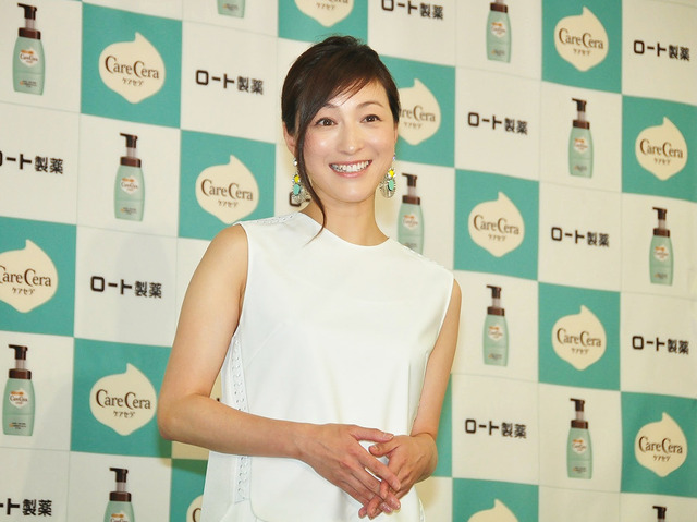 広末涼子／ロート製薬「ケアセラ」発表会