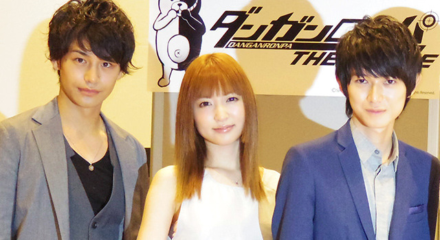 小澤亮太＆神田沙也加＆本郷奏多／「ダンガンロンパ THE STAGE ～希望の学園と絶望の高校生～」の製作会見