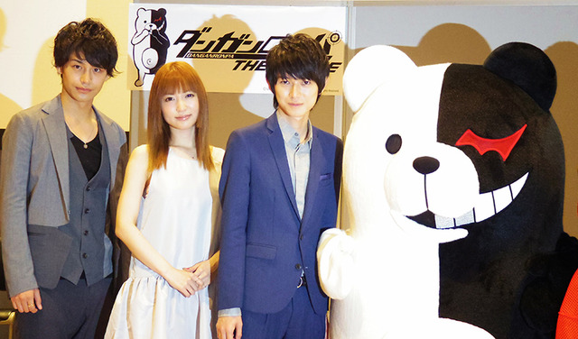小澤亮太＆神田沙也加＆本郷奏多／「ダンガンロンパ THE STAGE ～希望の学園と絶望の高校生～」の製作会見