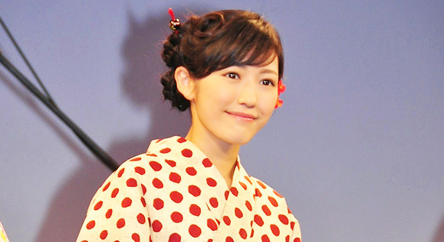 「AKB48」渡辺麻友／『ポケモン・ザ・ムービーXY 破壊の繭とディアンシー』舞台挨拶