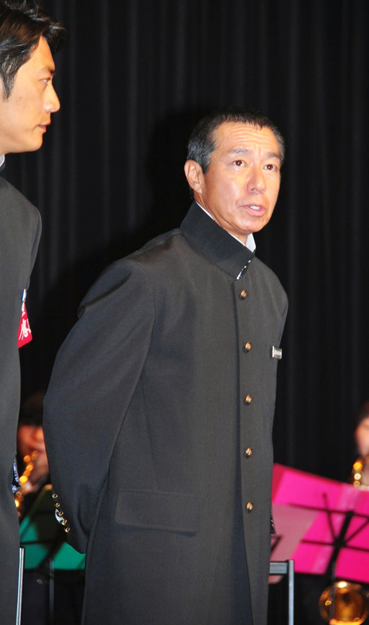 柳葉敏郎／ドラマ「あすなろ三三七拍子」制作発表会見 in 駒澤大学