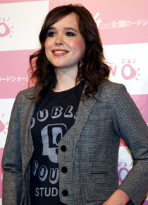 『JUNO／ジュノ』で女子高生役を好演　エレン・ペイジ