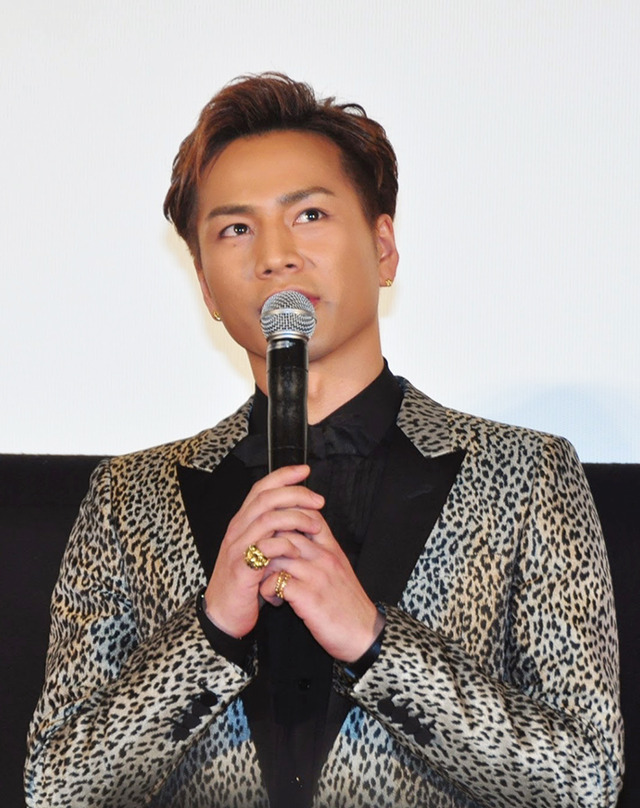 登坂広臣／『ホットロード』完成披露試写会